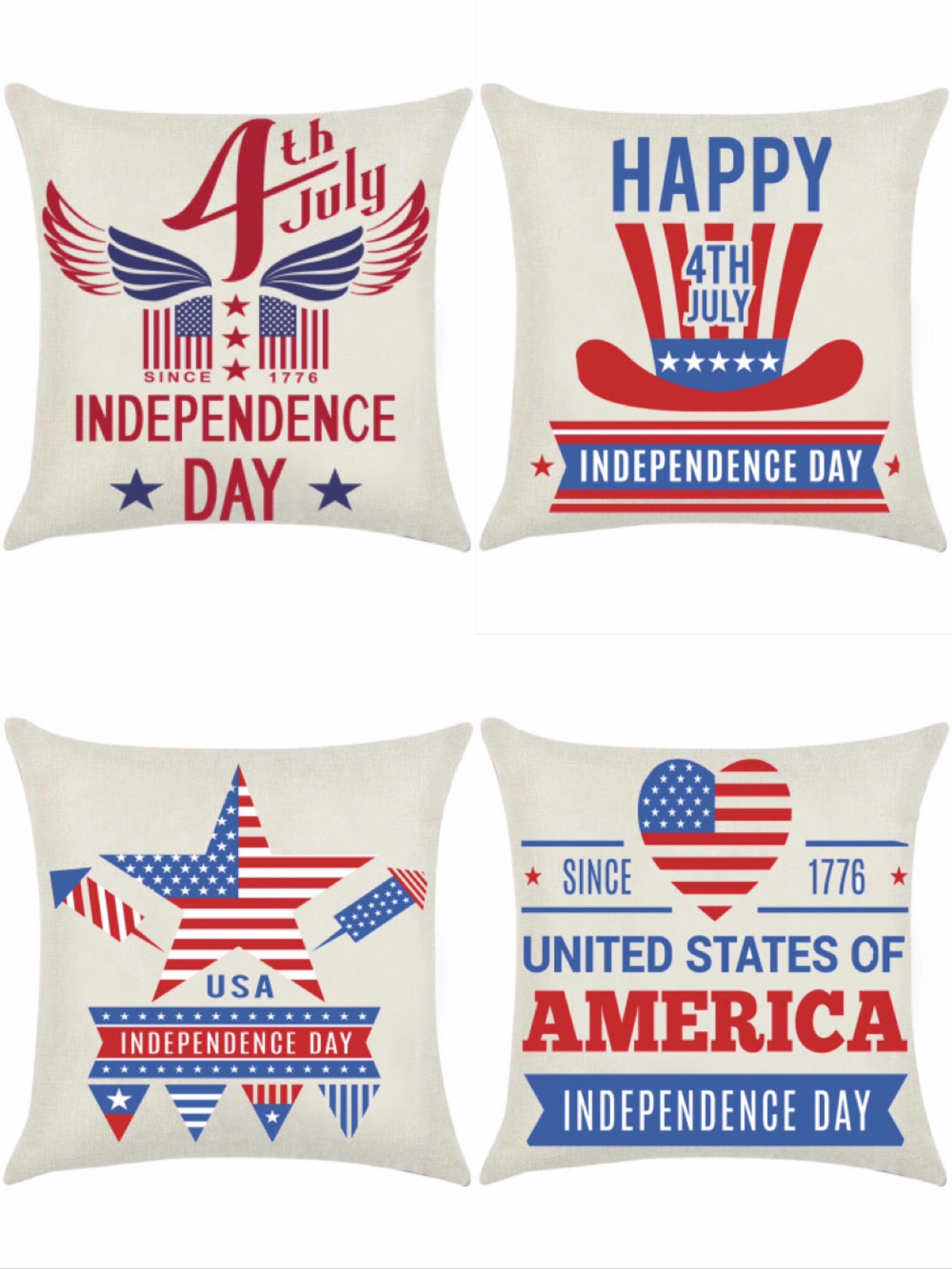 Custom Decoration Square Pillowcase MOQ 50PCS 4
