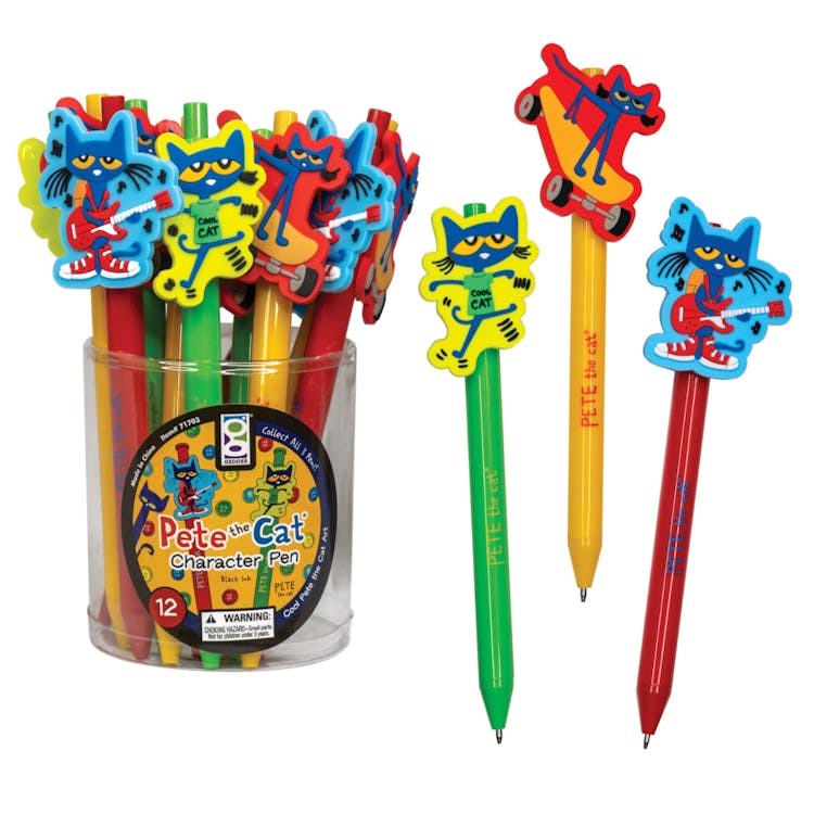 Pete the Cat Character Pens - Black Ink 3