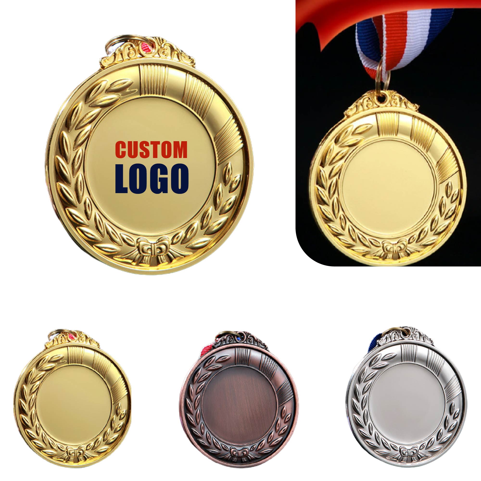 MOQ 10 pcs Sports Award Medal 4