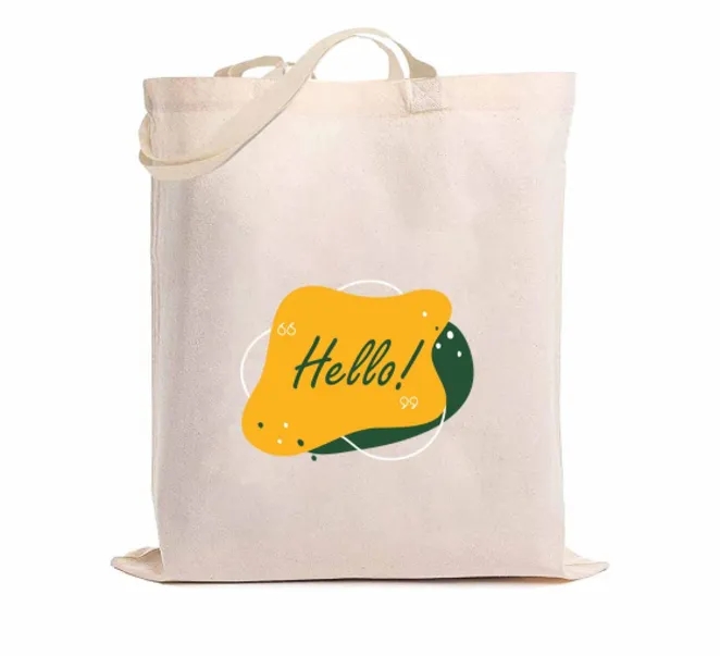 Canvas Tote Bags - Printed (Front and Back - with Gusset)