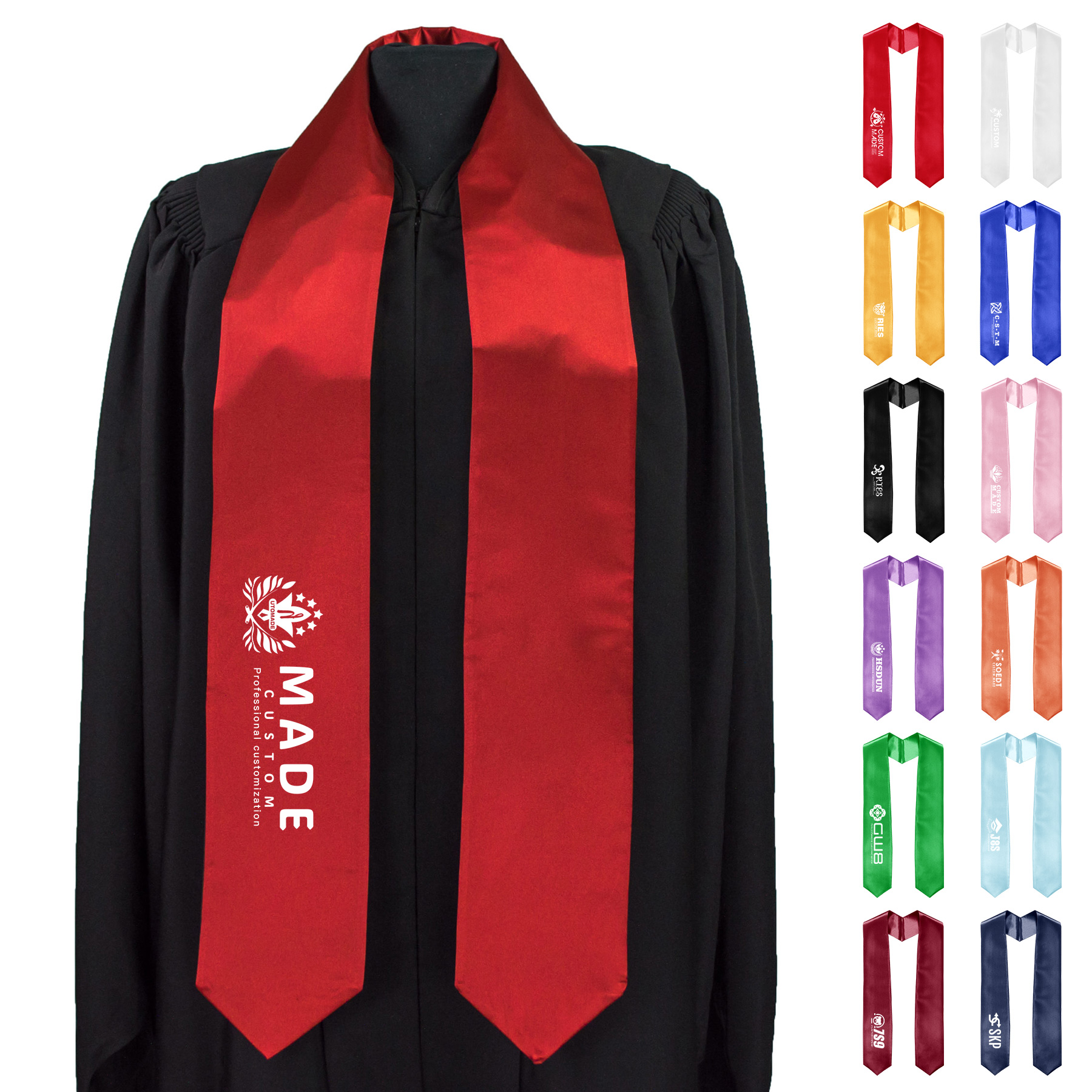 Unisex Graduation Honor Sash 2