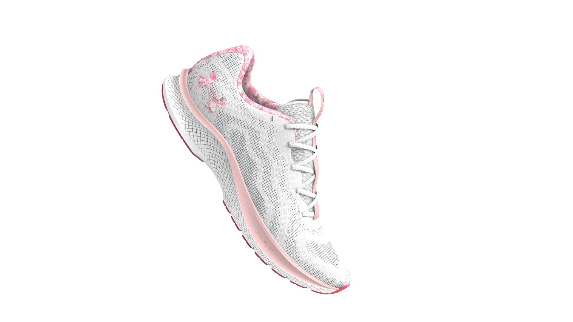 Women's UA Charged Bandit 7 Cloud Dye Running Shoes 3