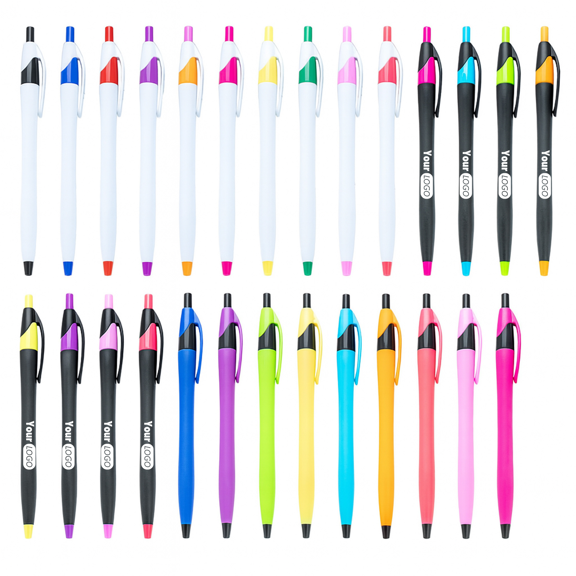 Colorful Retractable Ballpoint Pen 4
