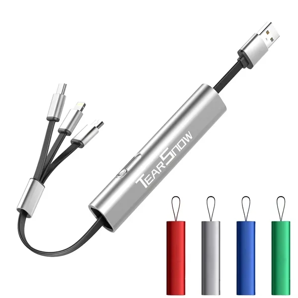 Retractable Multi-Charging Cable