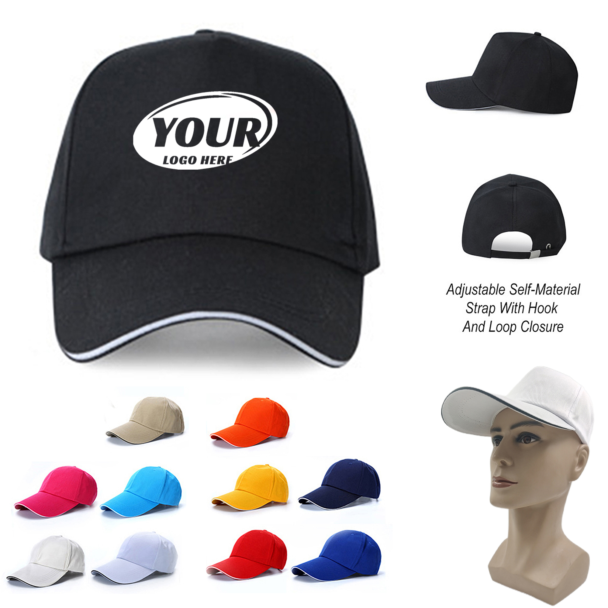 5 Panel Trucker Baseball Cap