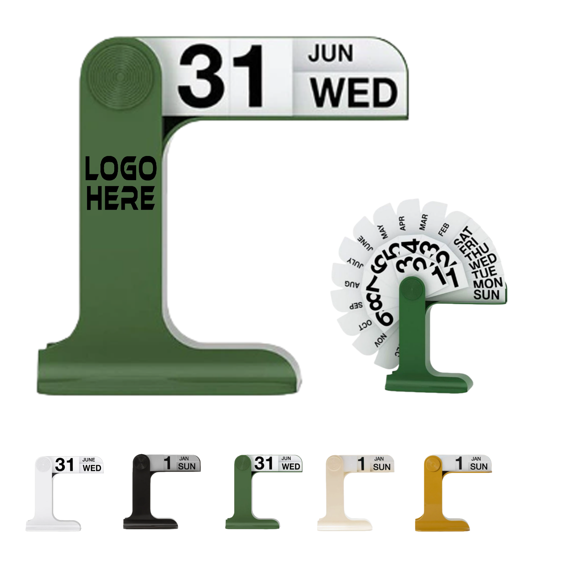 Perpetual Calendar for Desk
