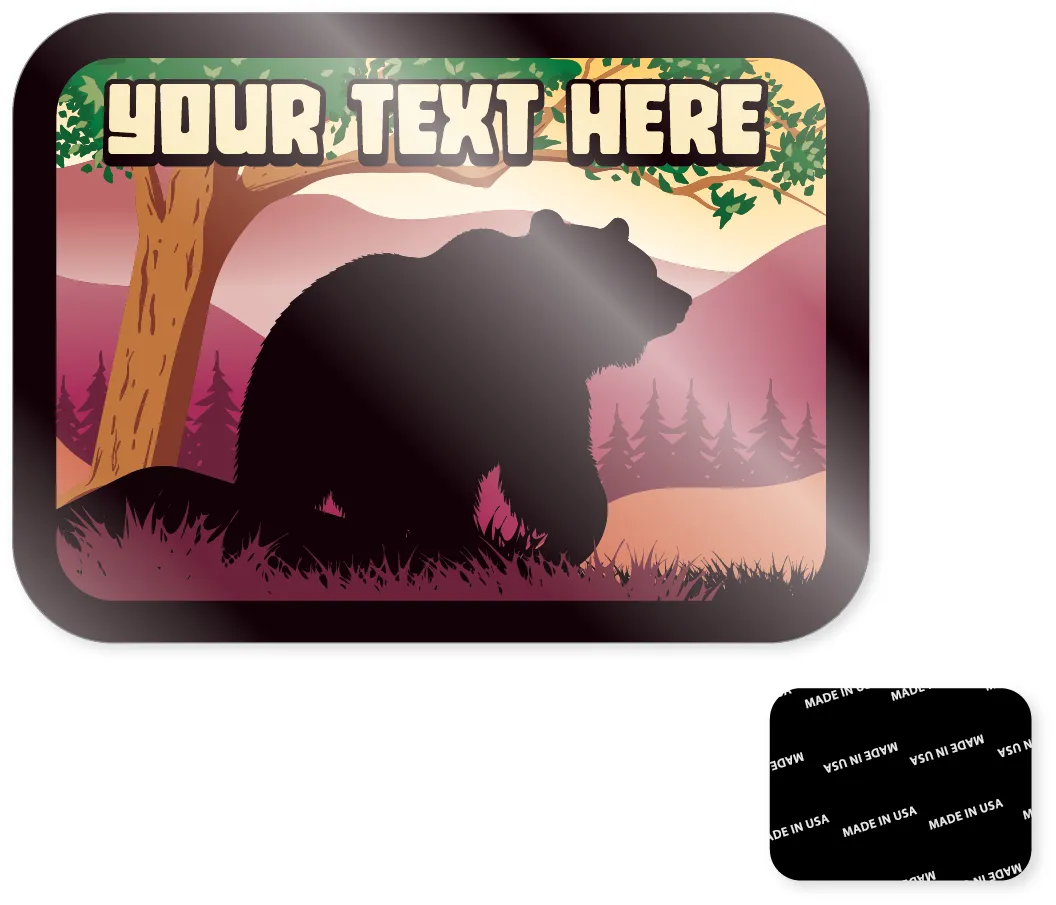 Premium Stock Image 1/4" Acrylic Magnet - USA Made 3