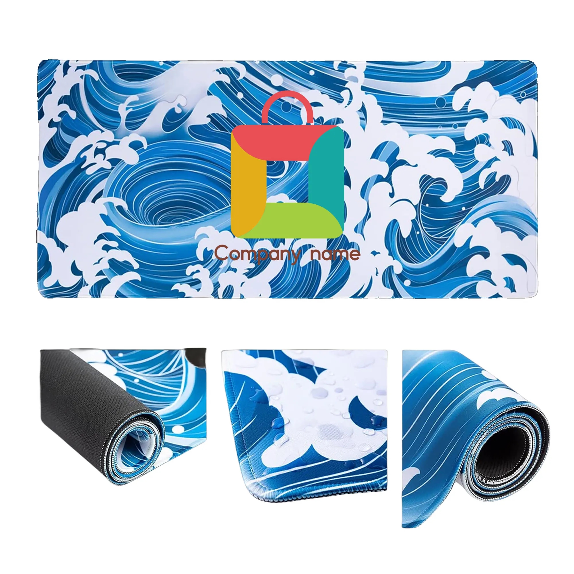 MOQ20 Oversize Mouse Pad With Edge Banding 5