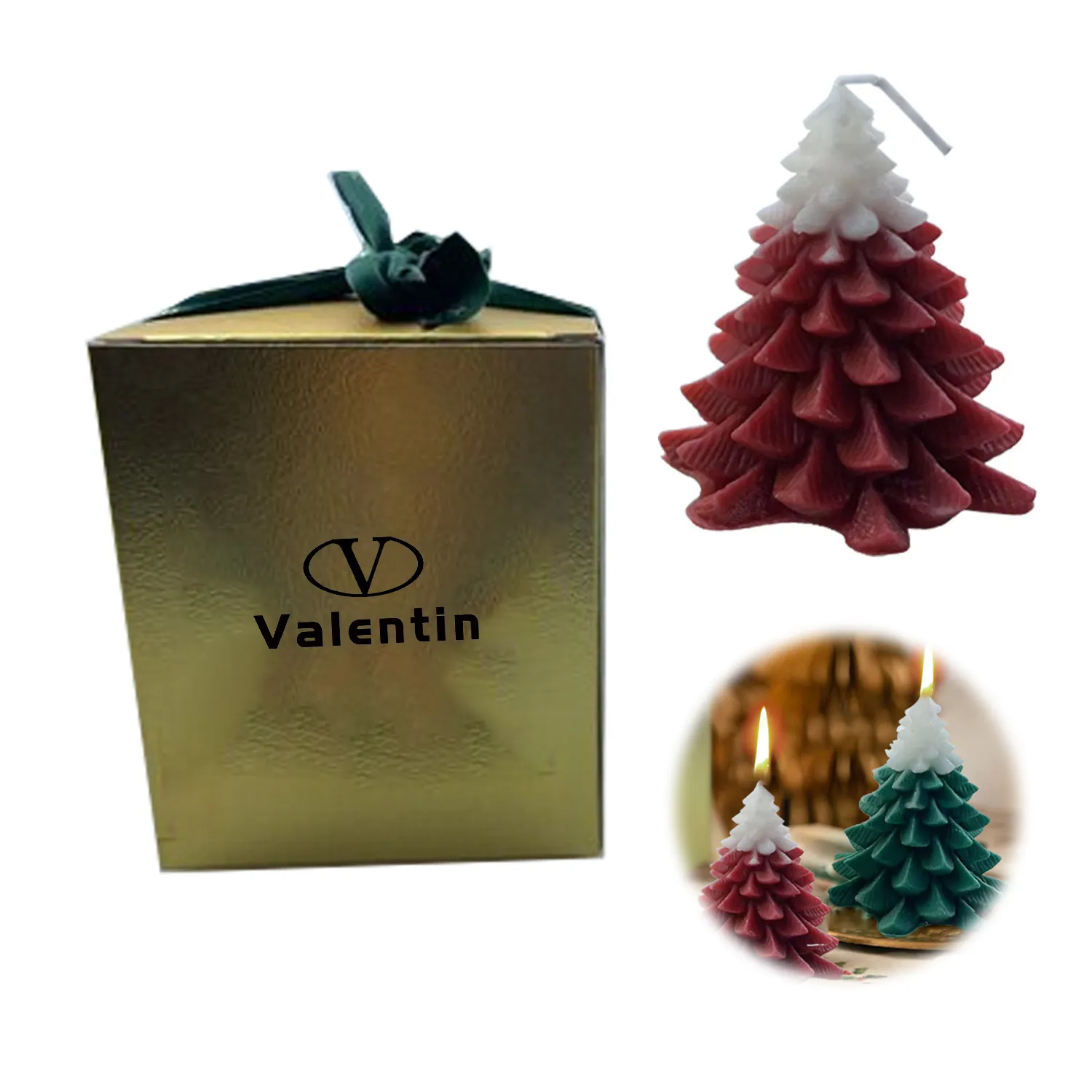 Christmas Tree Candle