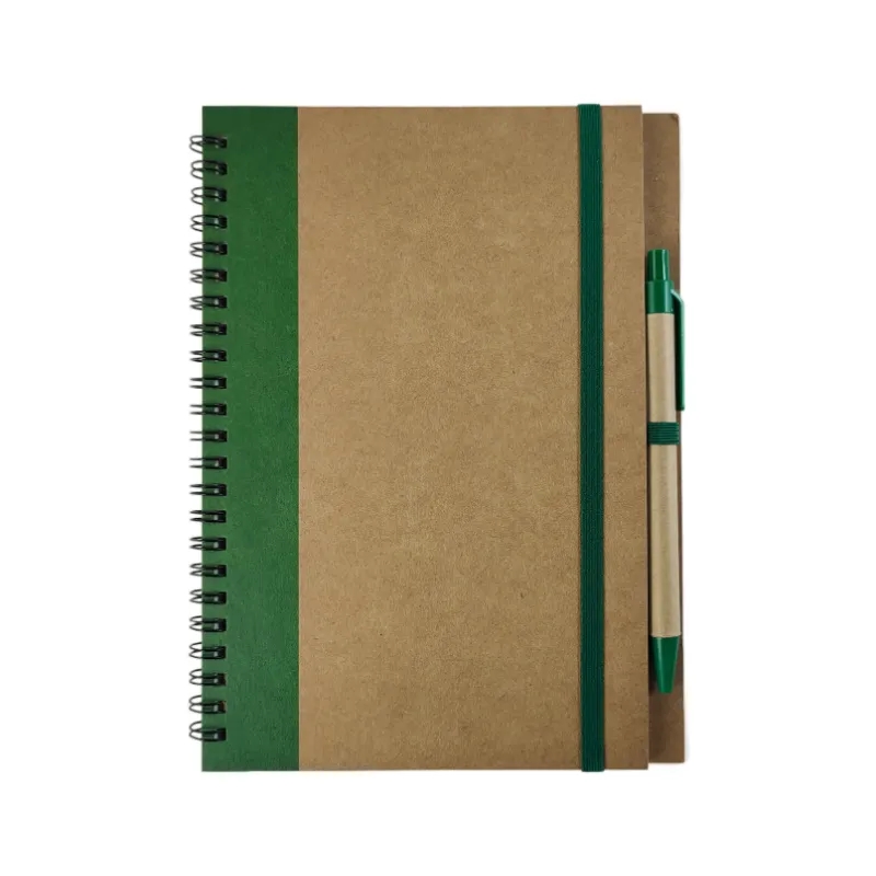 A5 Spiral Notebook & Pen 11
