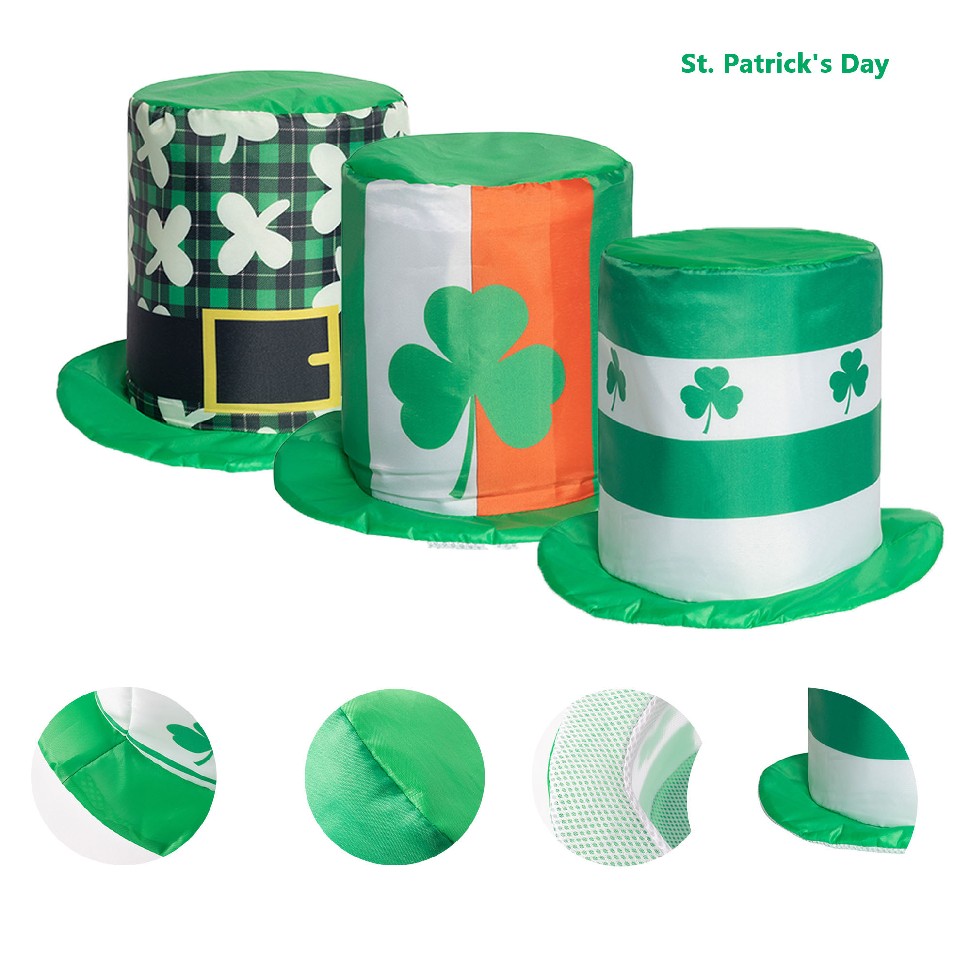 Lucky Clover St. Patrick's Day Cap 3