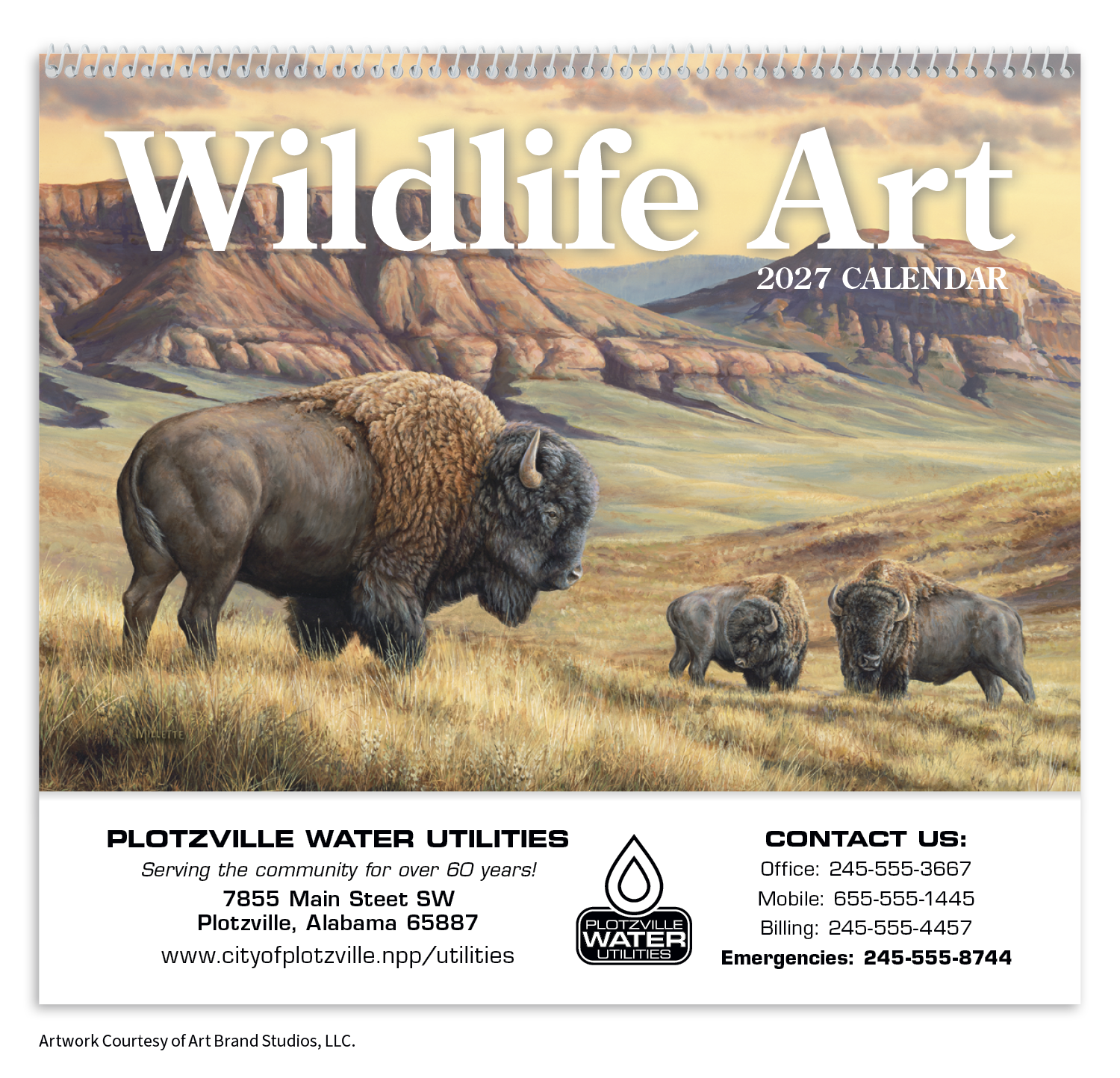 Triumph Calendars Wildlife Art Pocket Calendar
