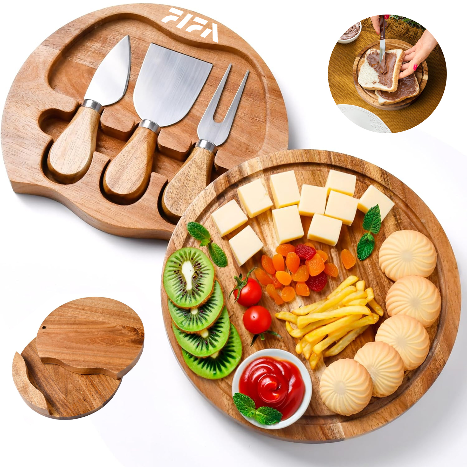 Cheese Board 3 set 6