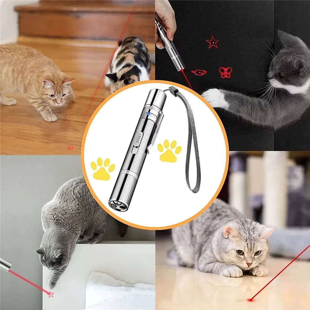 Rechargeable Cat Interactive Laser Toy 17