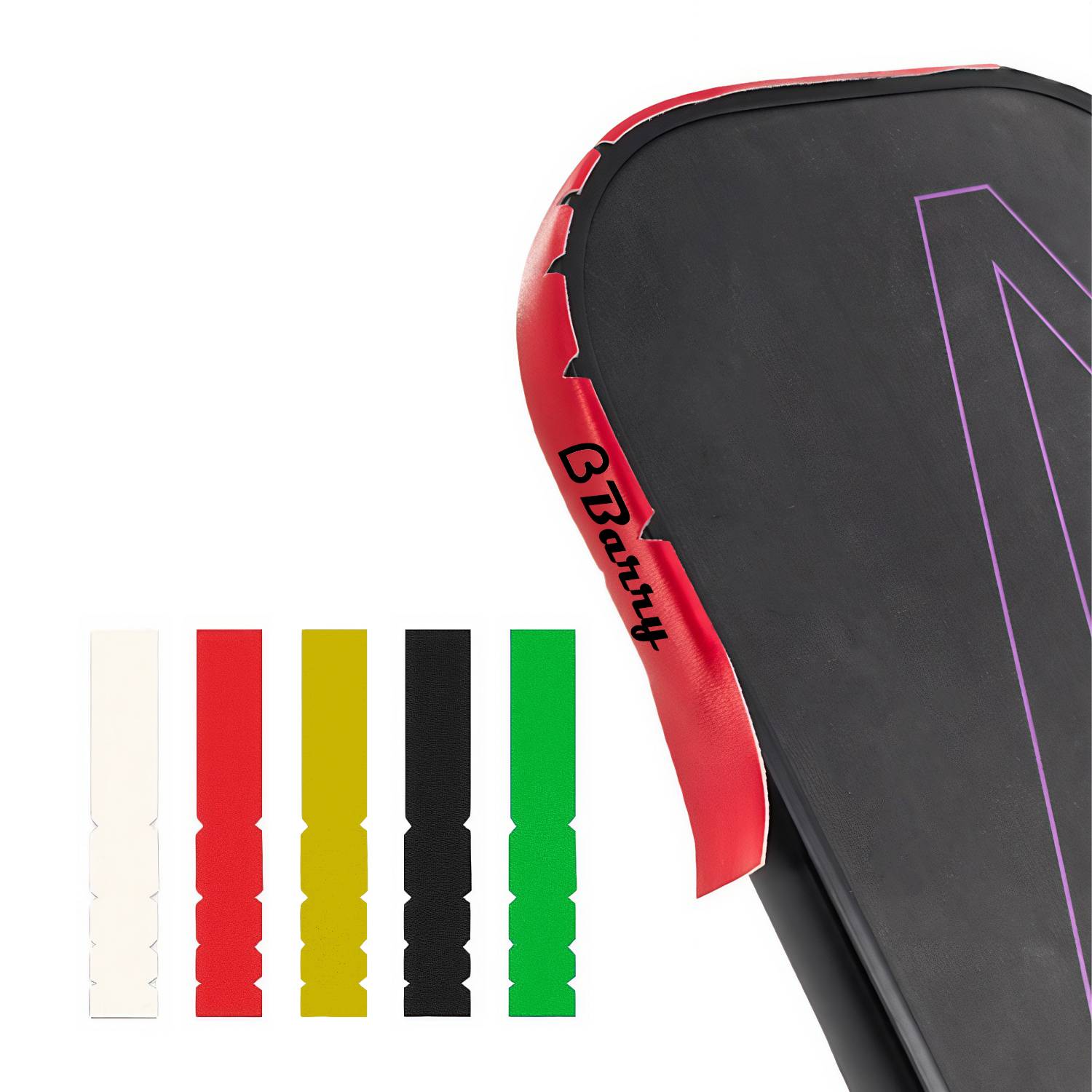 3 Pcs PU Pickleball Paddle Protection Tape