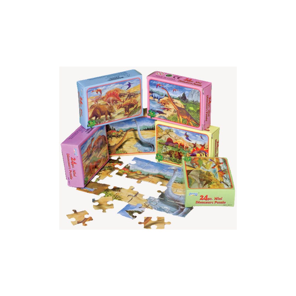 Dinosaur Jigsaw Puzzles - Assorted 3