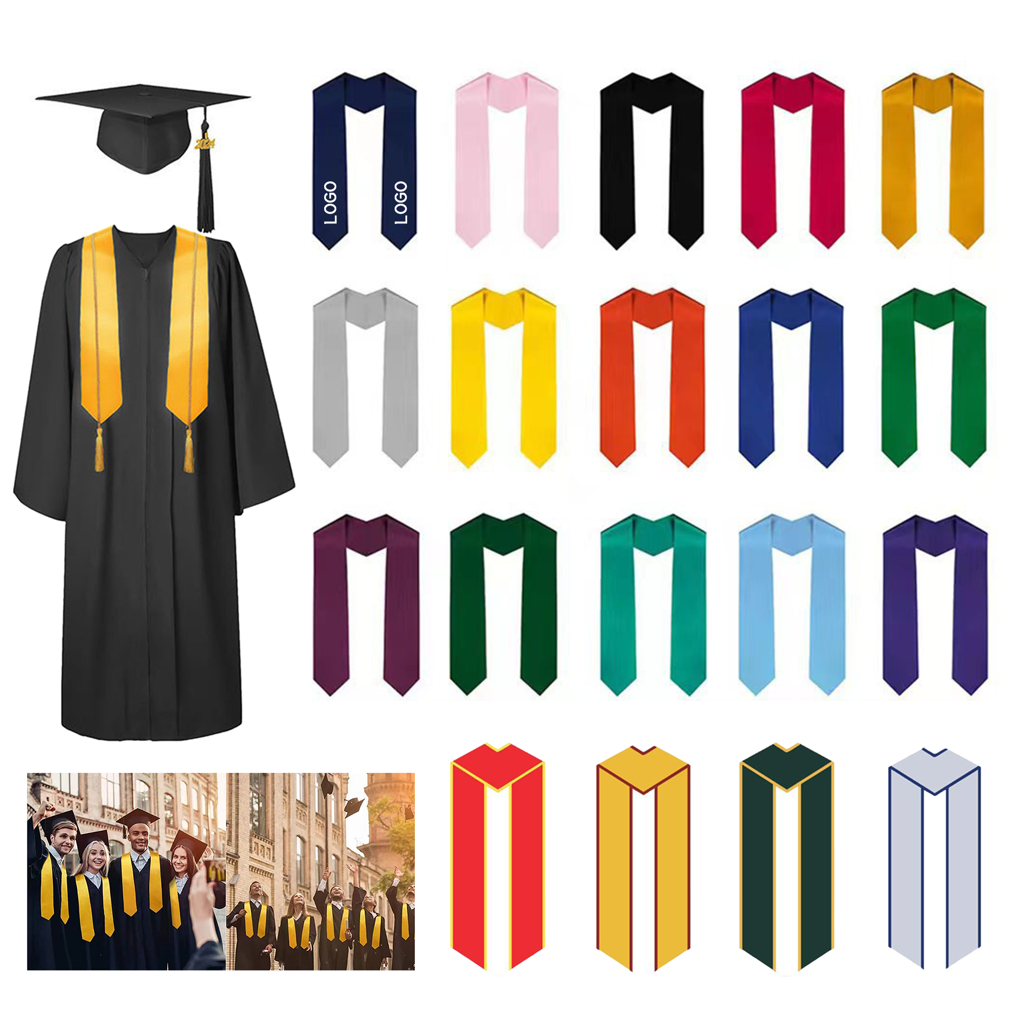 Custom Graduation Honor Stole 5