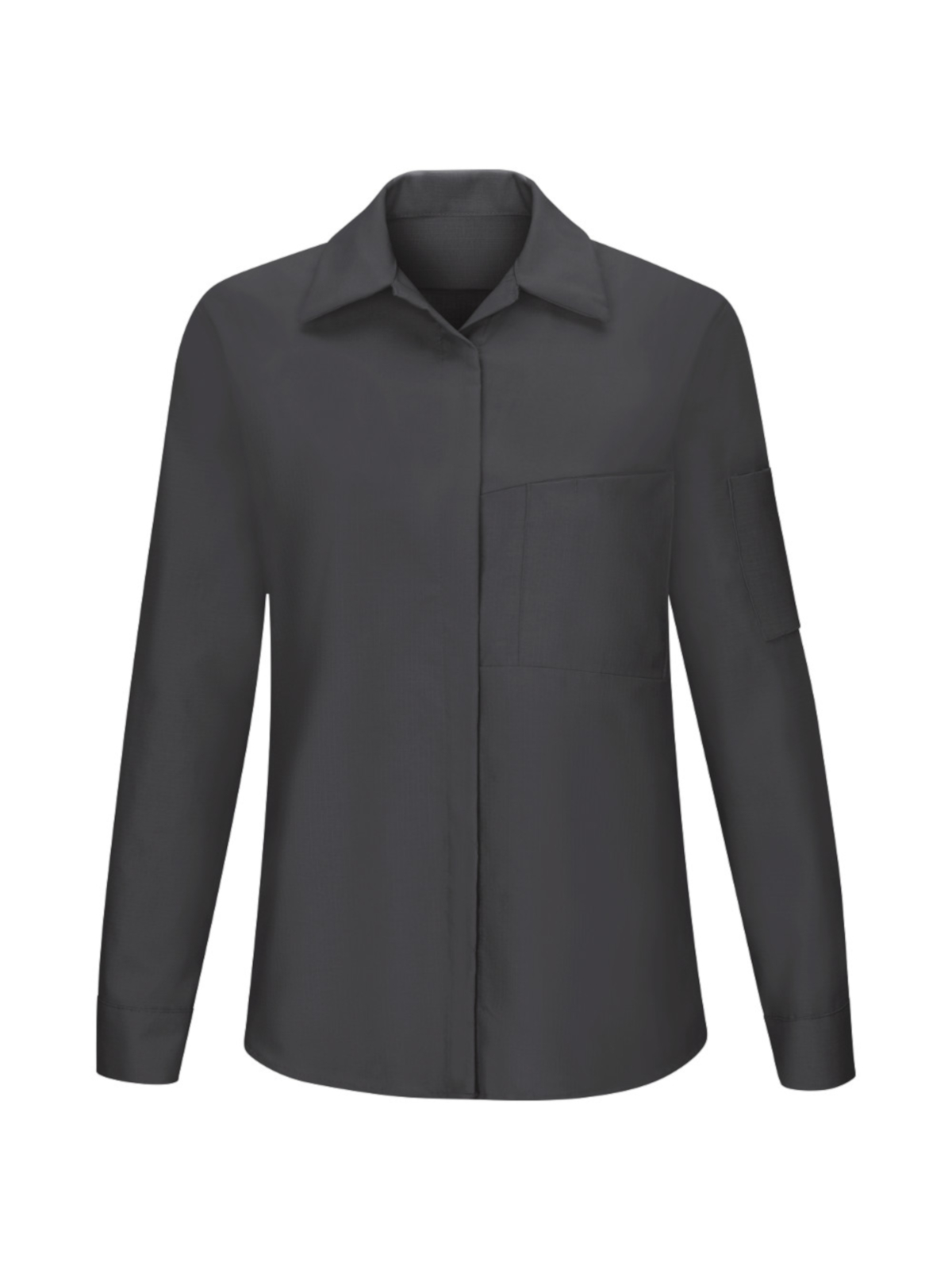 Red Kap Shirts - Women's Long Sleeve Performance Plus Shop Shirt