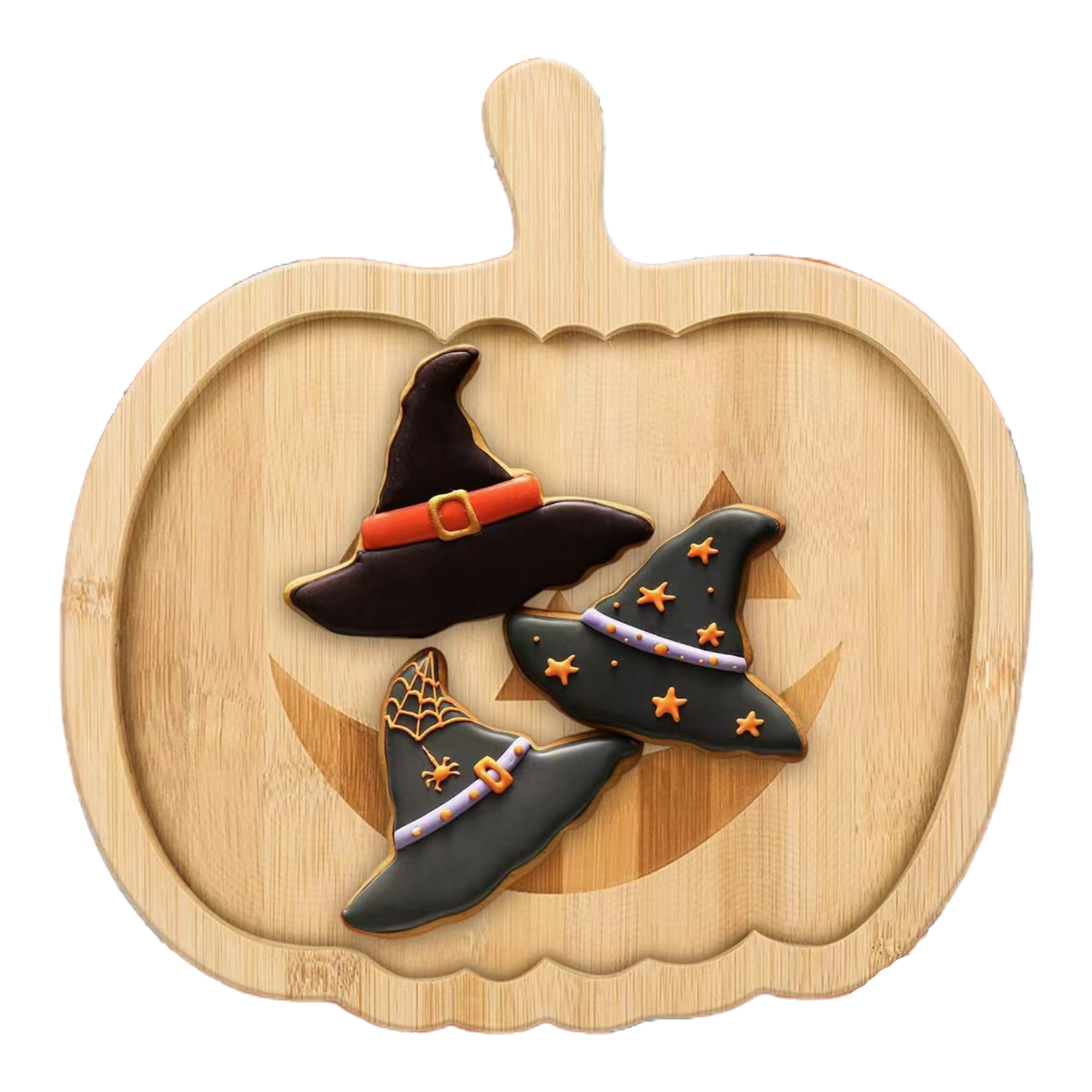Pumpkin Shaped Wood Cutting Platter MOQ20