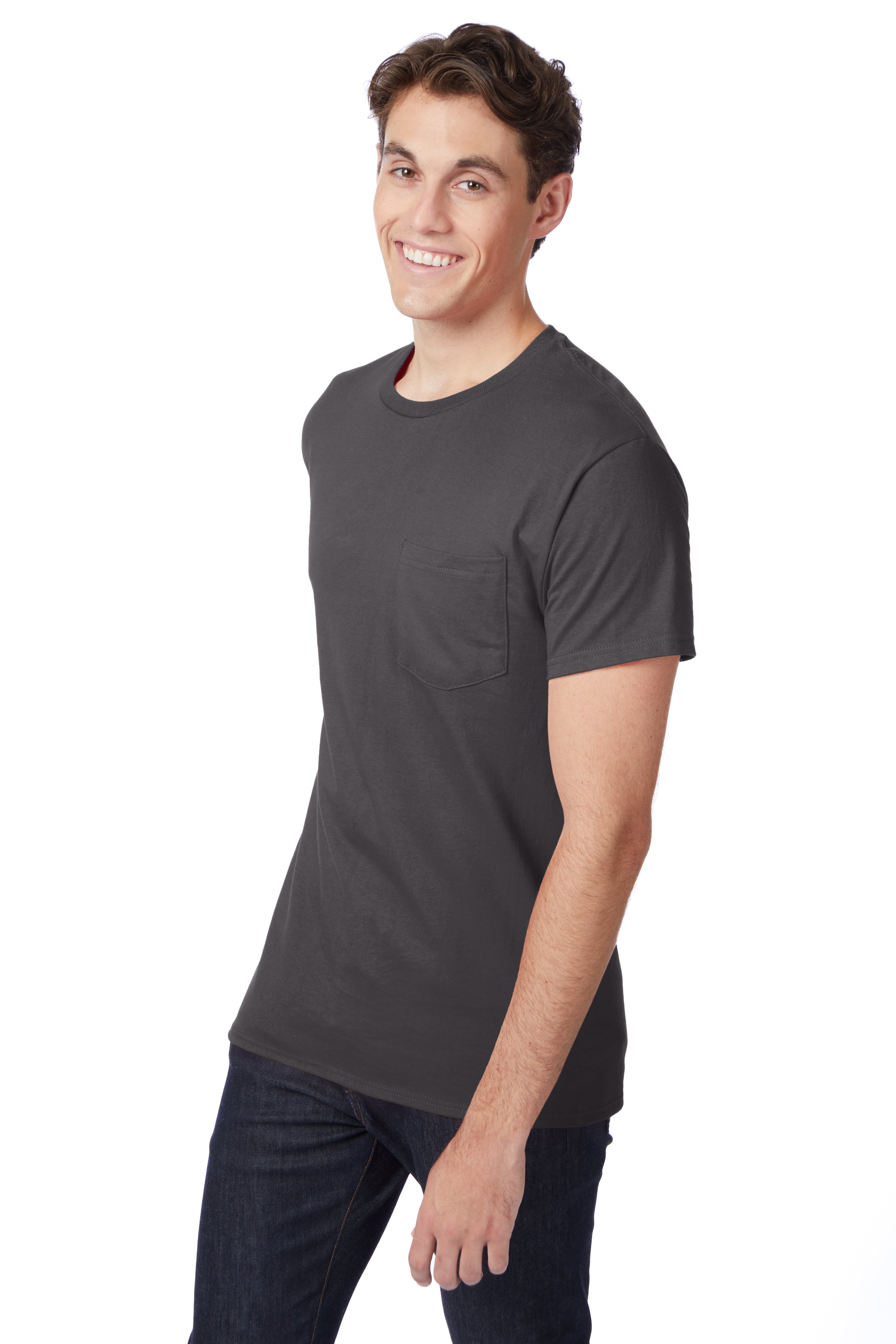 Hanes Authentic-T T-Shirt with Pocket 24