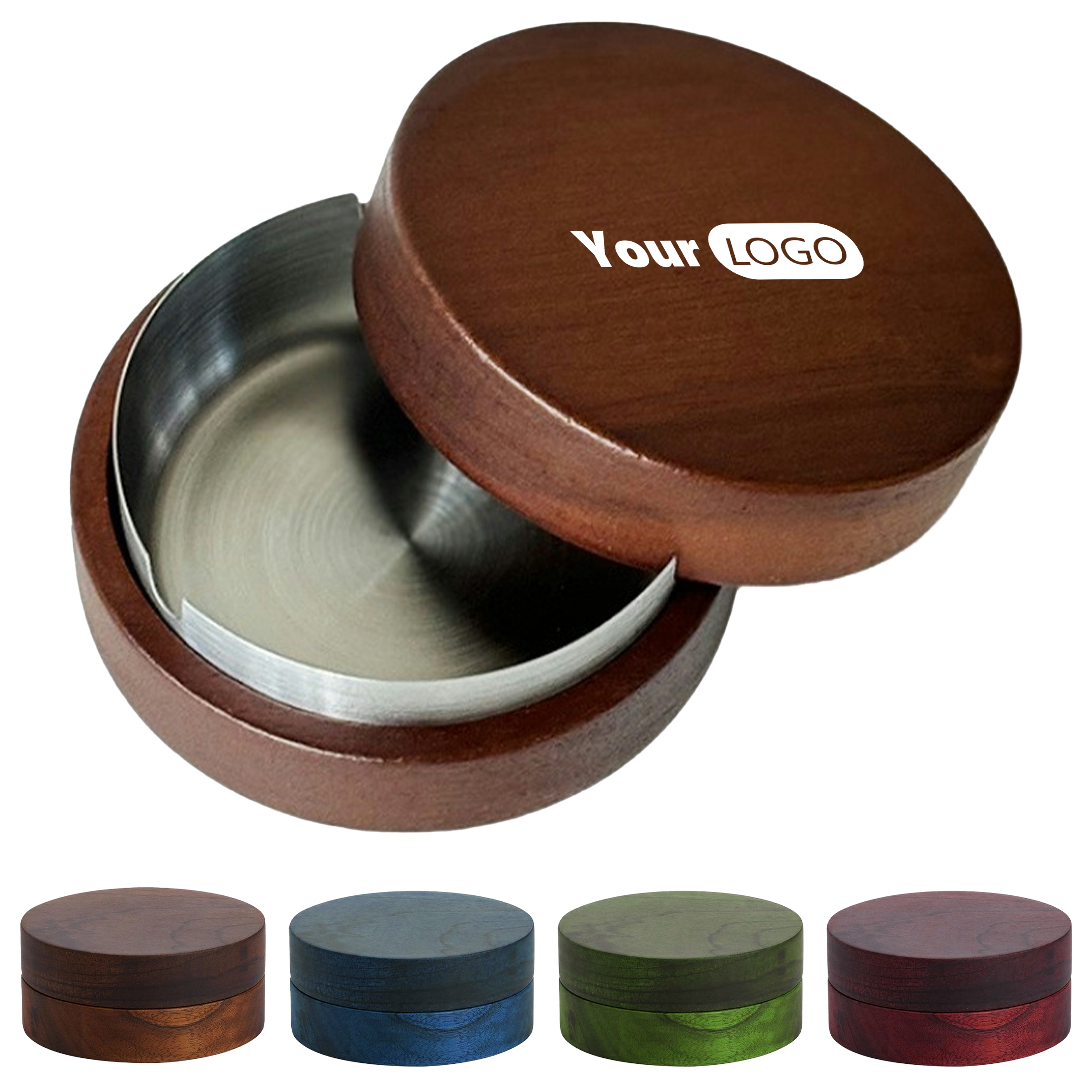 Walnut Creative Home Living Room With Covered Ashtray 7