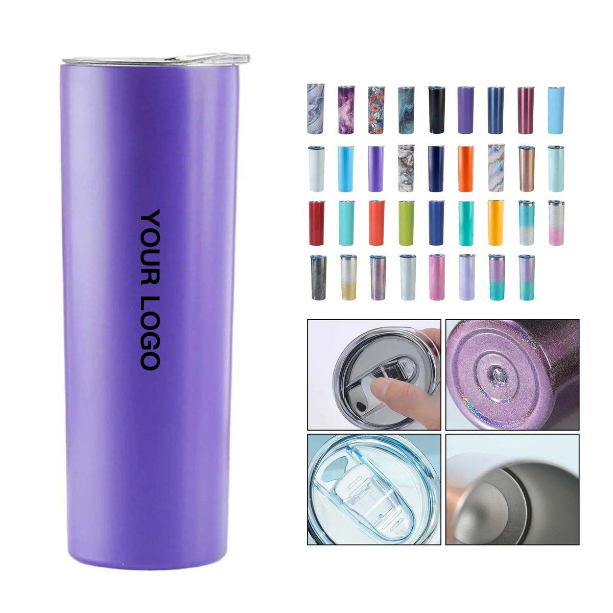 Durable 20oz Insulated Tumbler for Home or Travel
