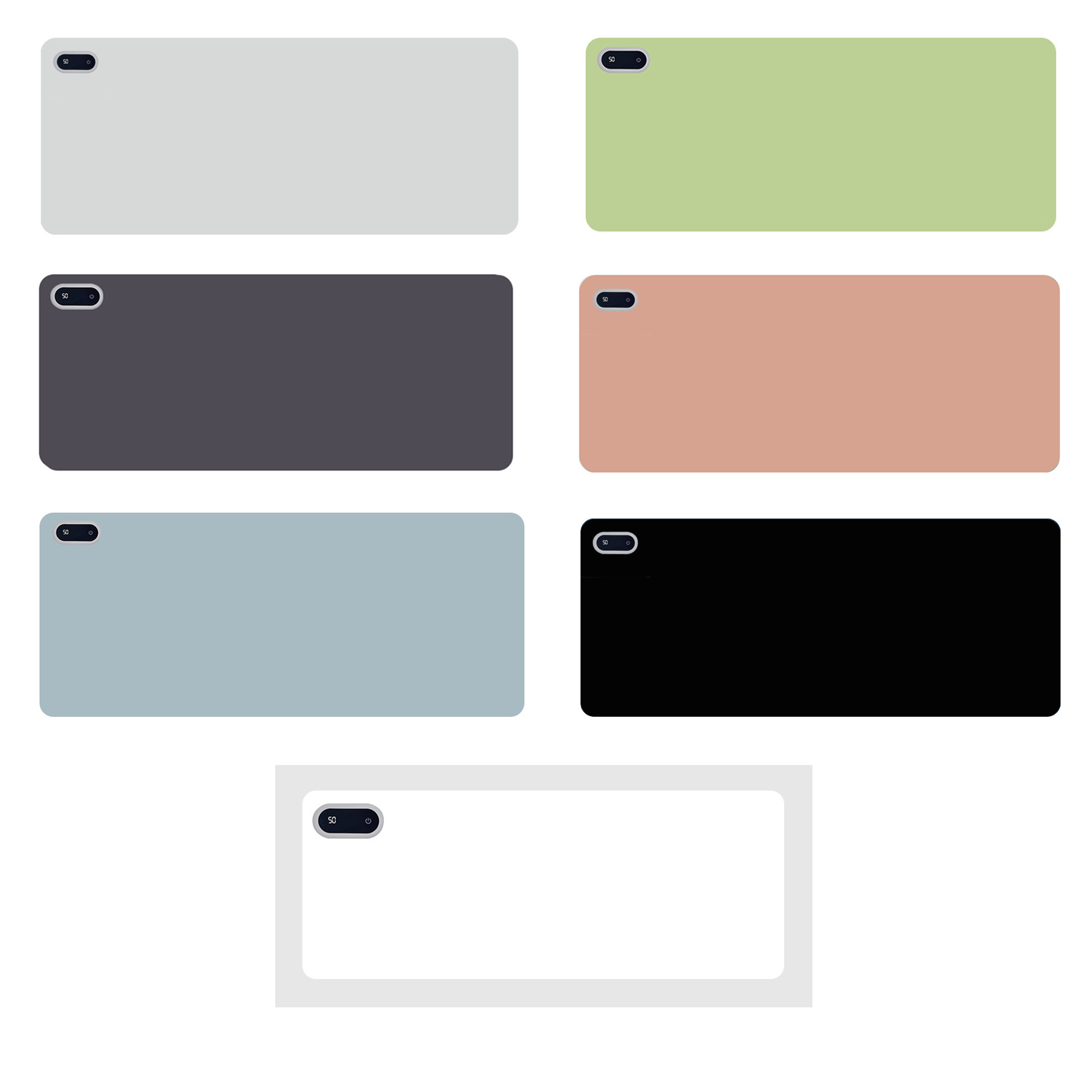 Electric Heated Waterproof Office Desk Mat 6