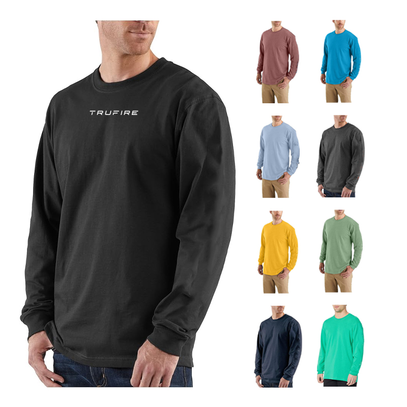 Men's Loose Long Sleeve T-Shirt 5