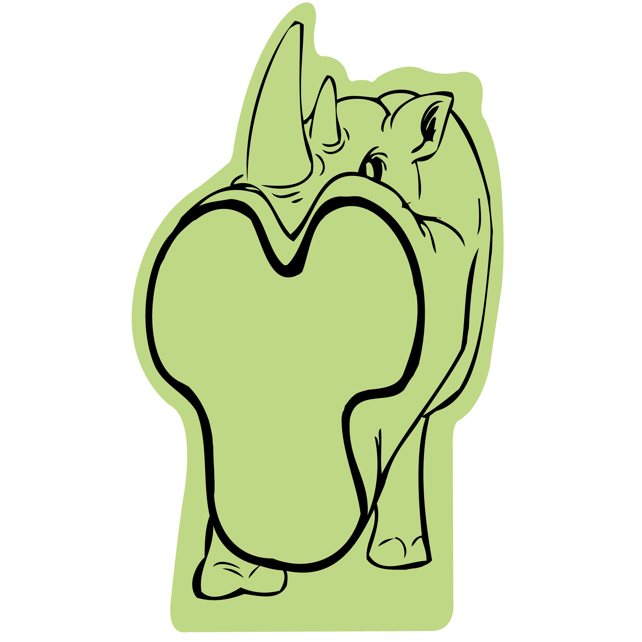 Foam Rhino Hoof Mitt 45