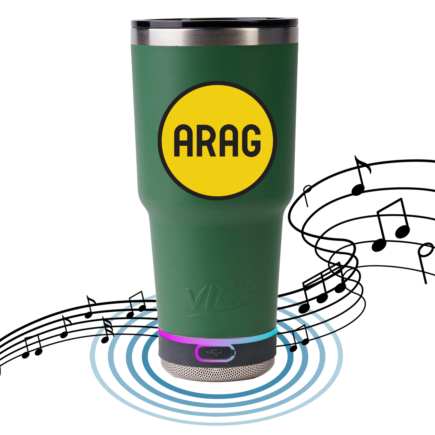 Vibe 28oz Speaker Tumbler 9