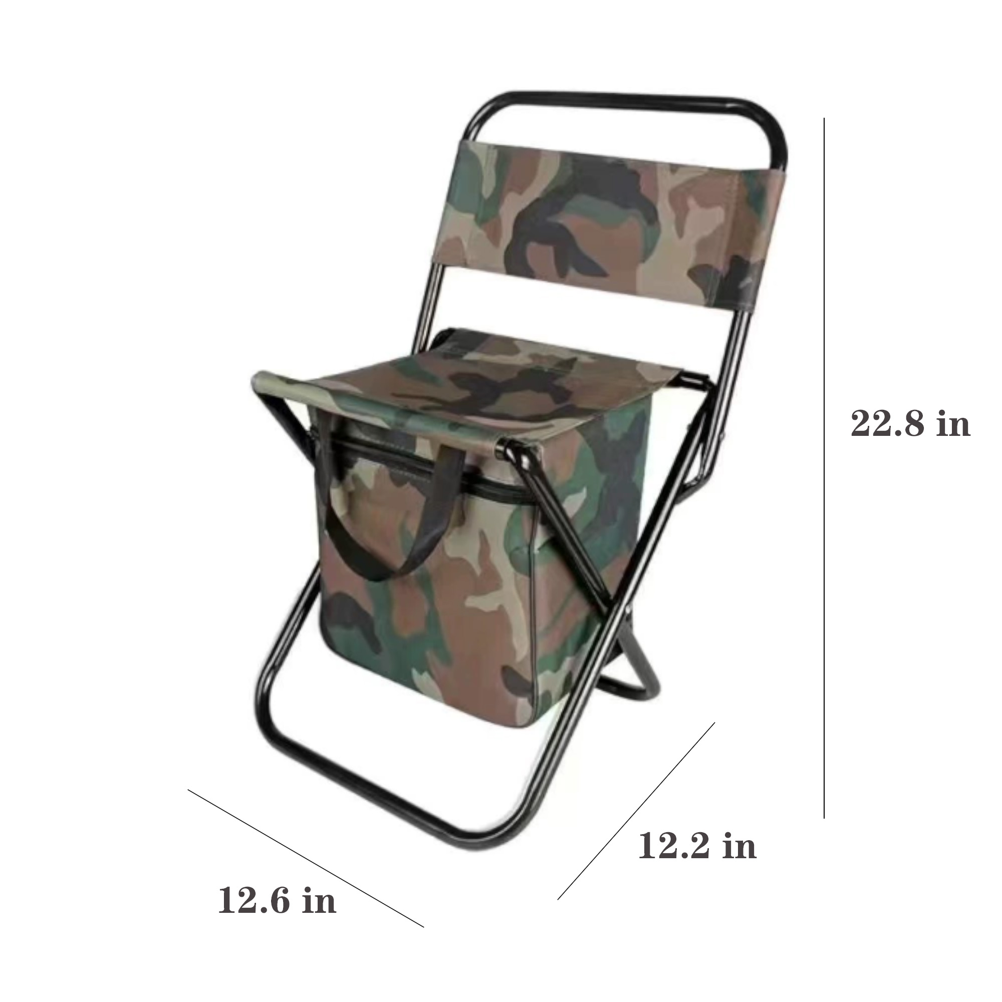 Portable Folding Chair Cooler Bag 12