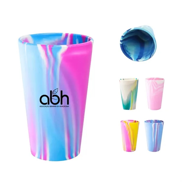 16 Oz Silicone Pint Glass for conference campaigns