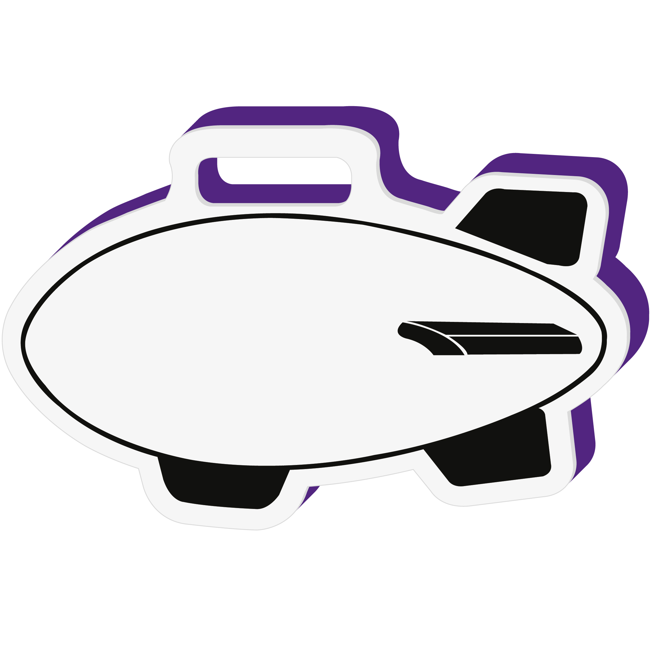 Dirigible Airship Sandwich Cushion 52