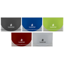 Color Flap Translucent Document Holder
