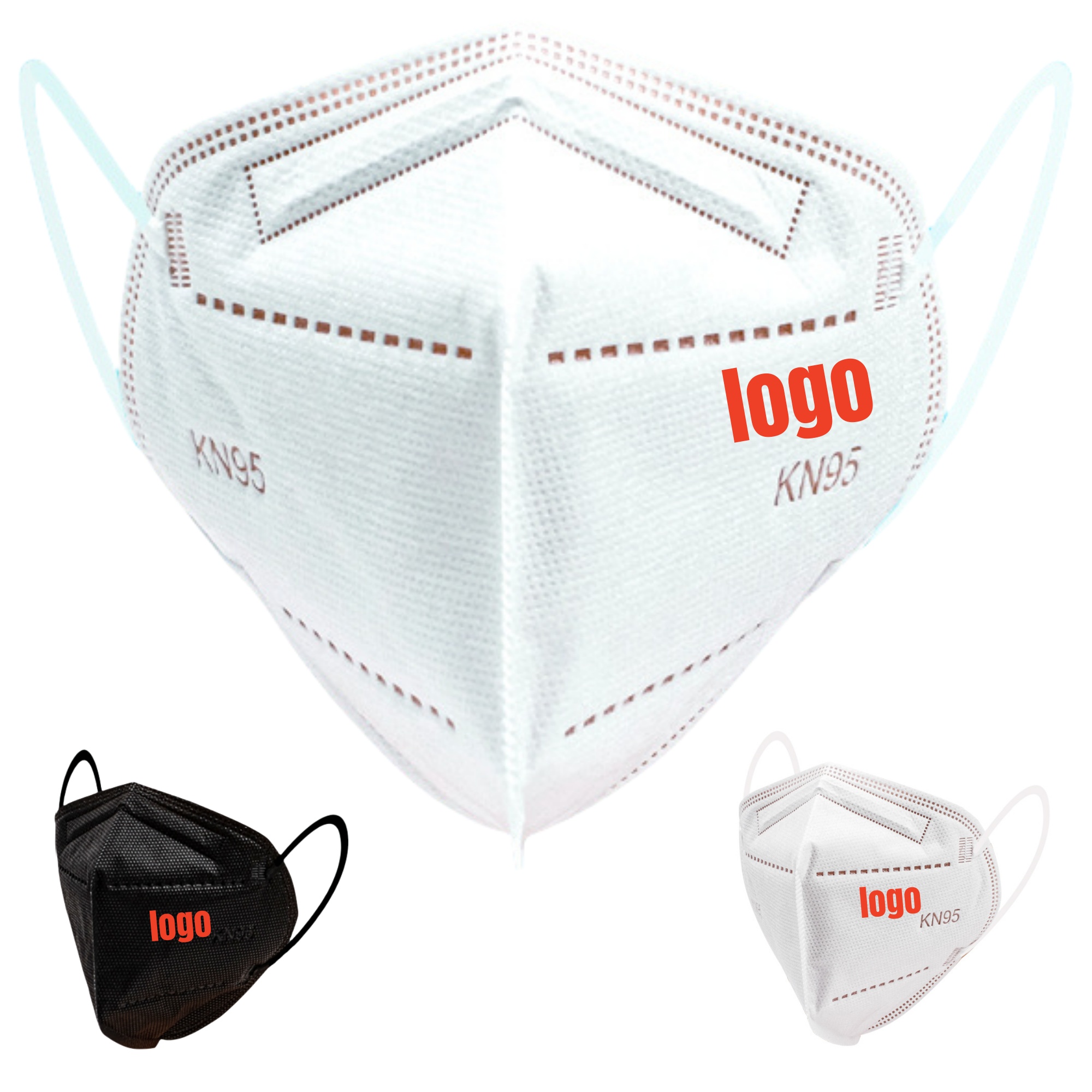 Custom KN95 Masks-5-Layer,UV-Resistant & 1000 MOQ 3