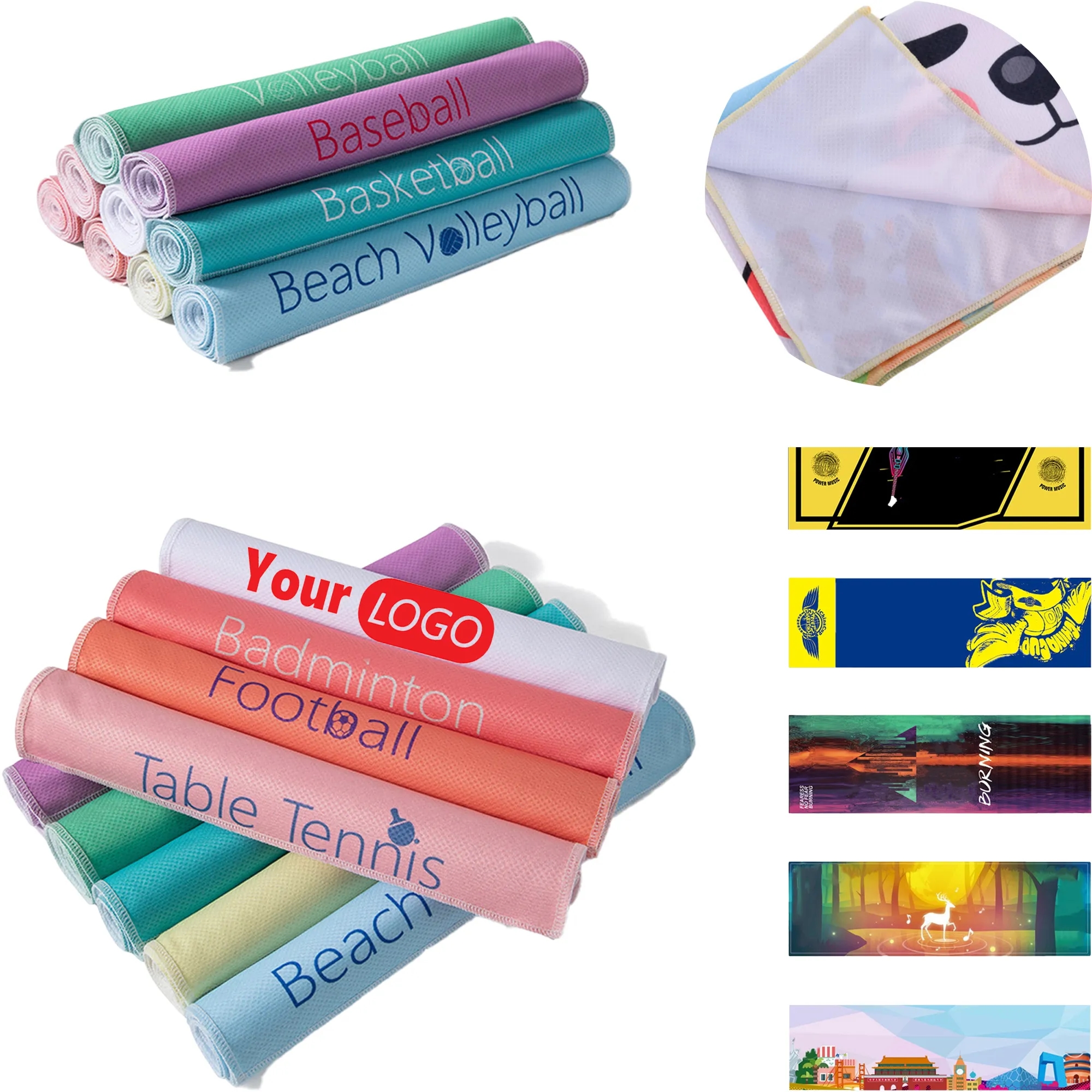 Quik Dry Microfiber Sport Breathable Chilly Cooling Towel 7
