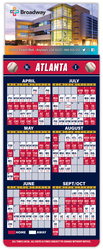 Magna-Card Business Card Magnet - Baseball Schedules (3.5 x 9)