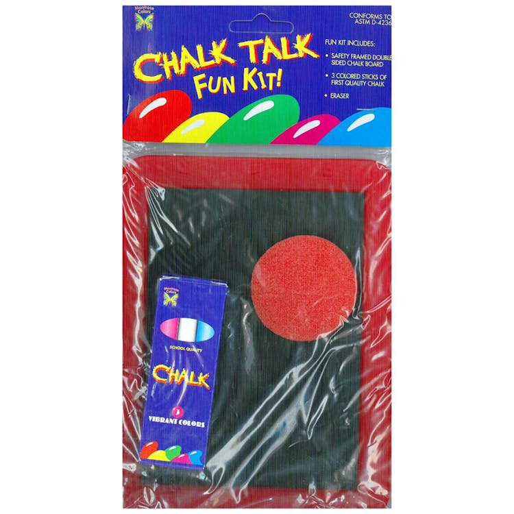Chalk Talk Fun Kits - Chalkboard Chalk & Eraser 3