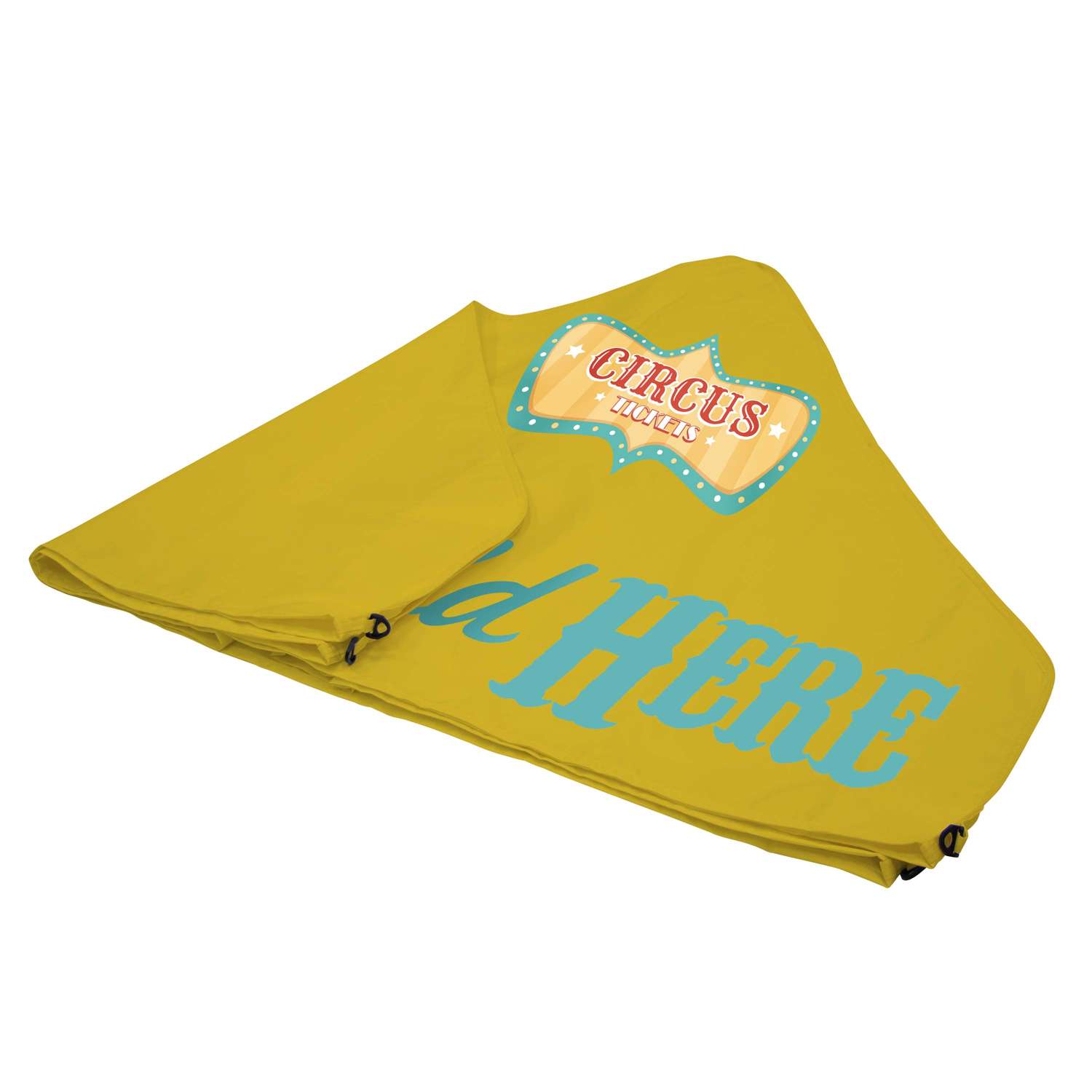 5' Tent Canopy (Full-Color Imprint, 2 Locations) 4