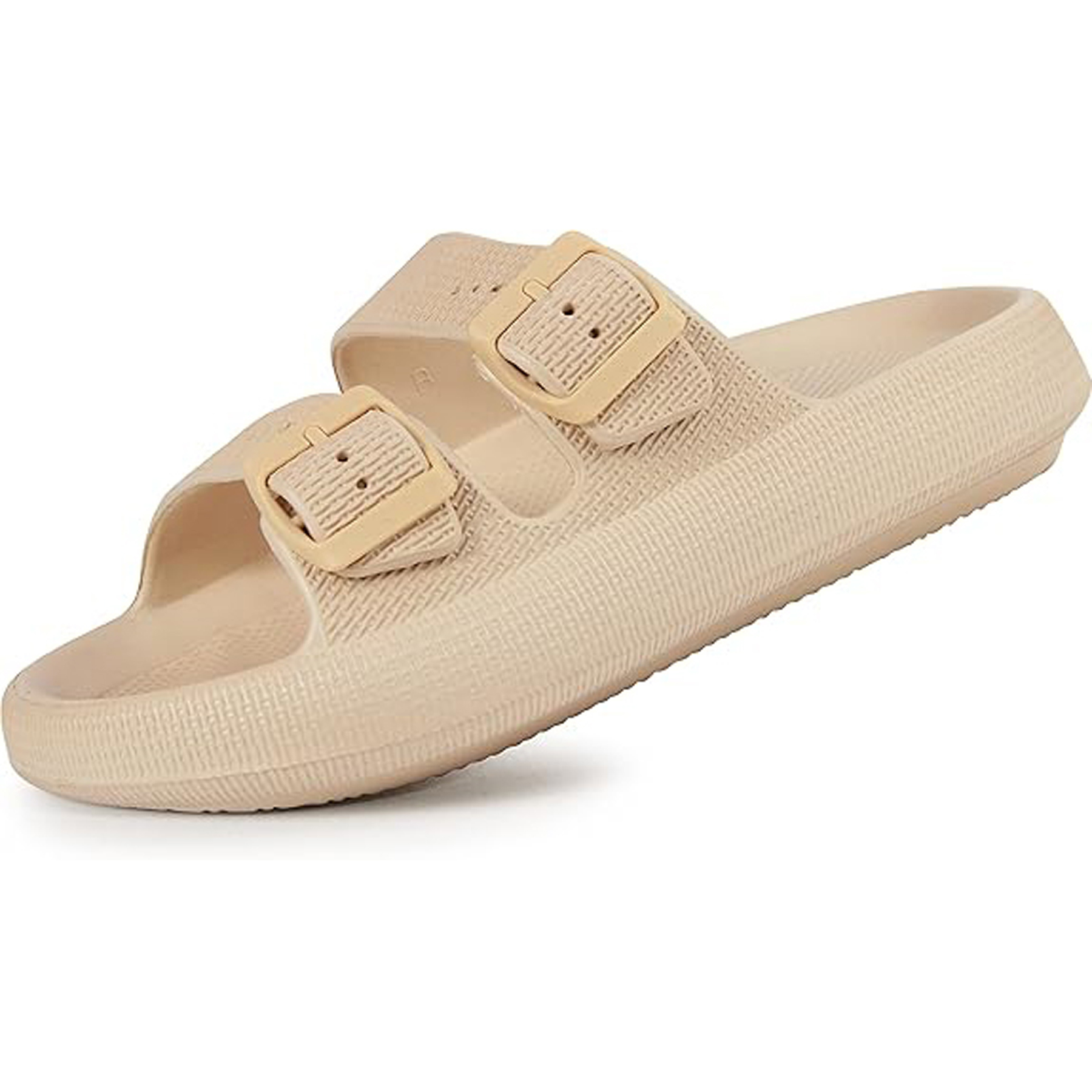 EVA Double Buckle Adjustable Flat Sandals 19