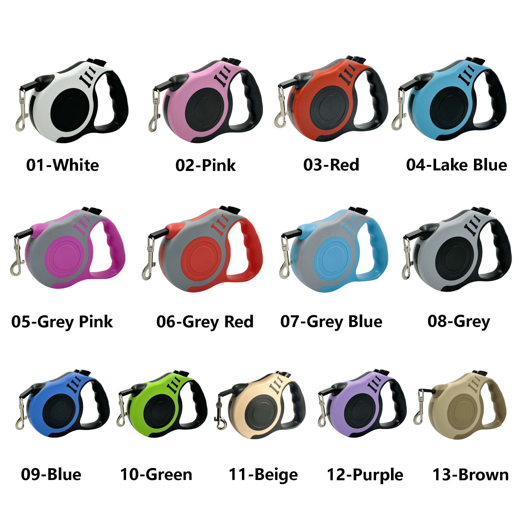 Dog Leash with Ergonomic Hand Strap - Shock Absorption & Safety Lock 7