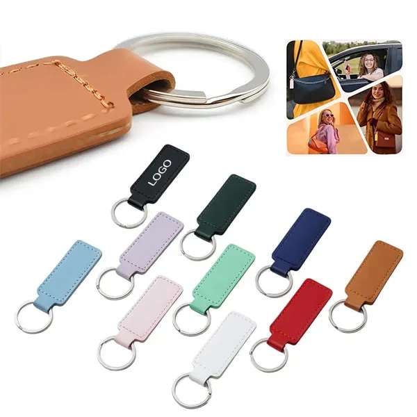 Premium Keychain - PU Leather Key Holder