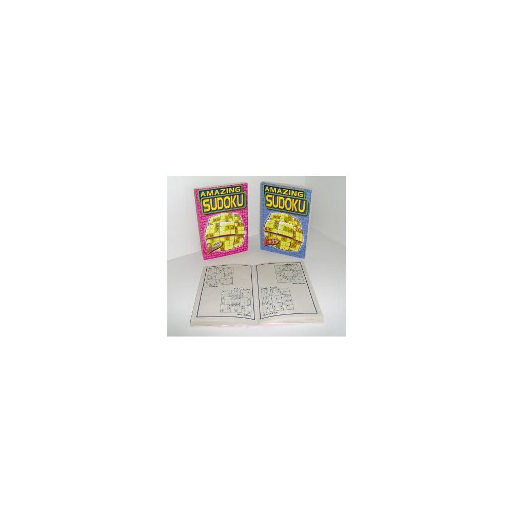 Sudoku Books - Pocket-Size 128 Pages Four Titles 3
