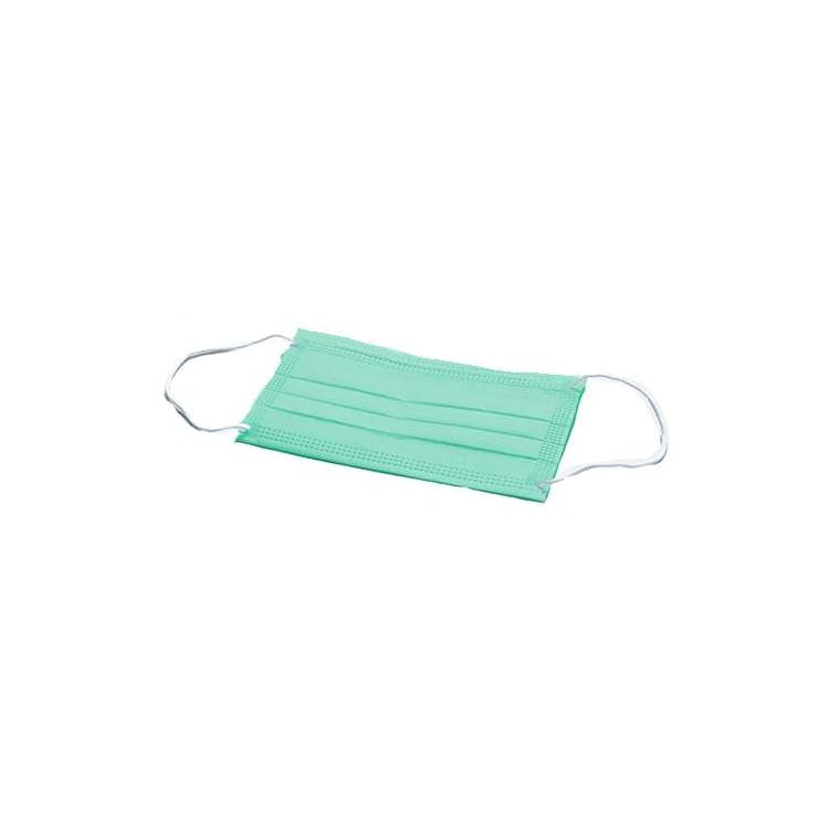 3 Ply Face Mask Green 2