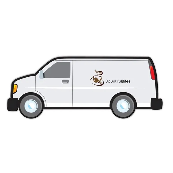 Van Shaped Magnet 30 Mil Magnet for bulk branded distribution