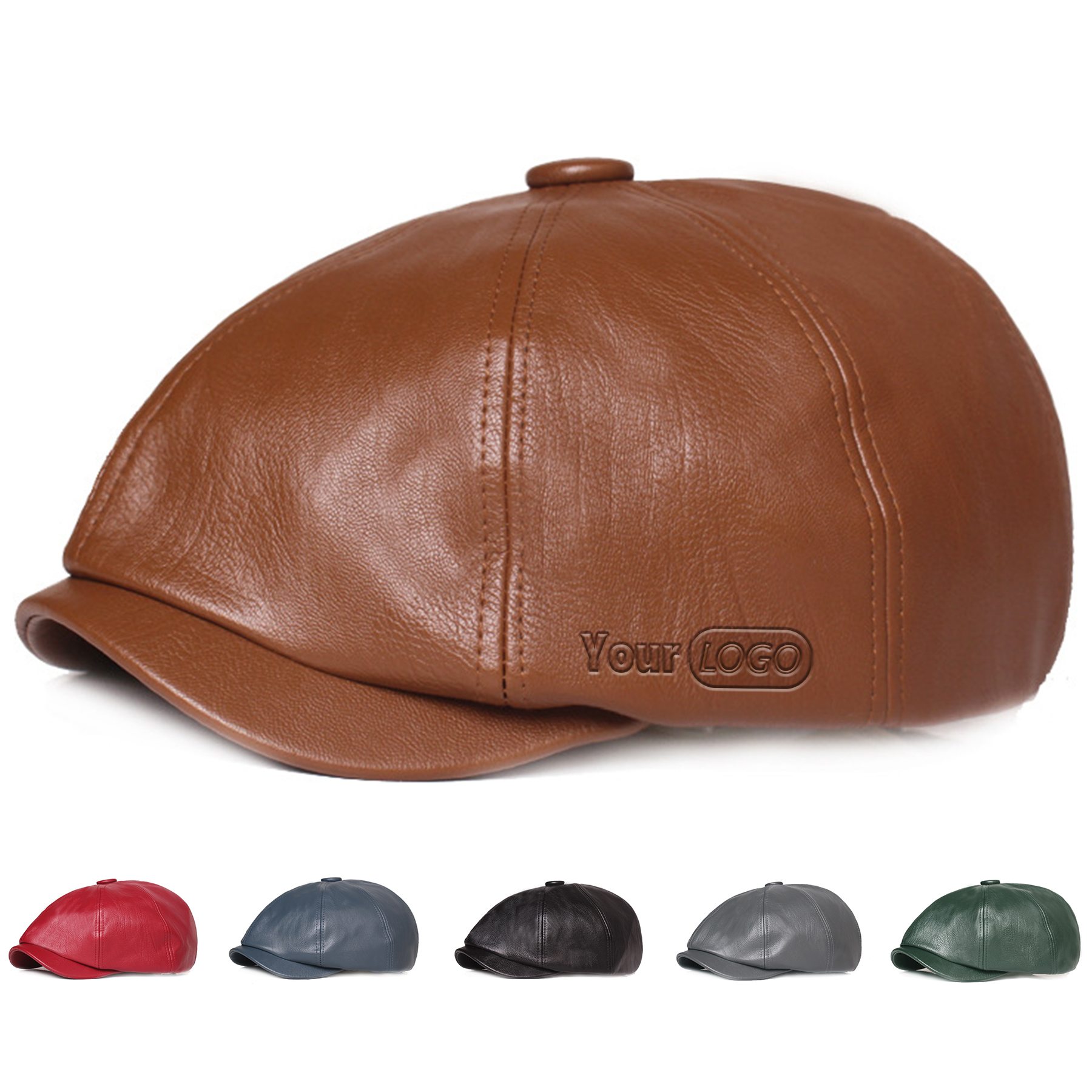 Ivy Cap PU Leather 8