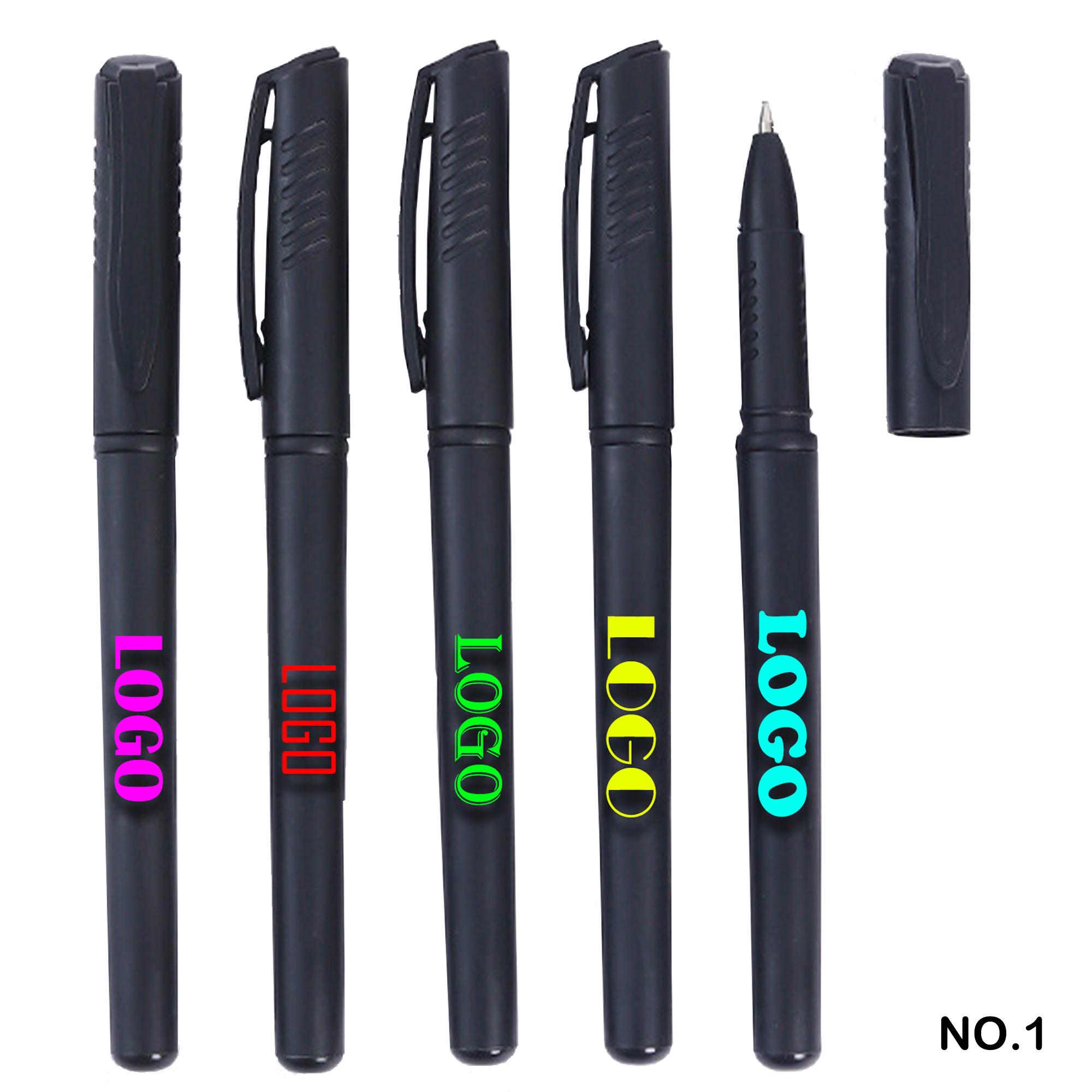 Frosted Matte Black Gel Pen