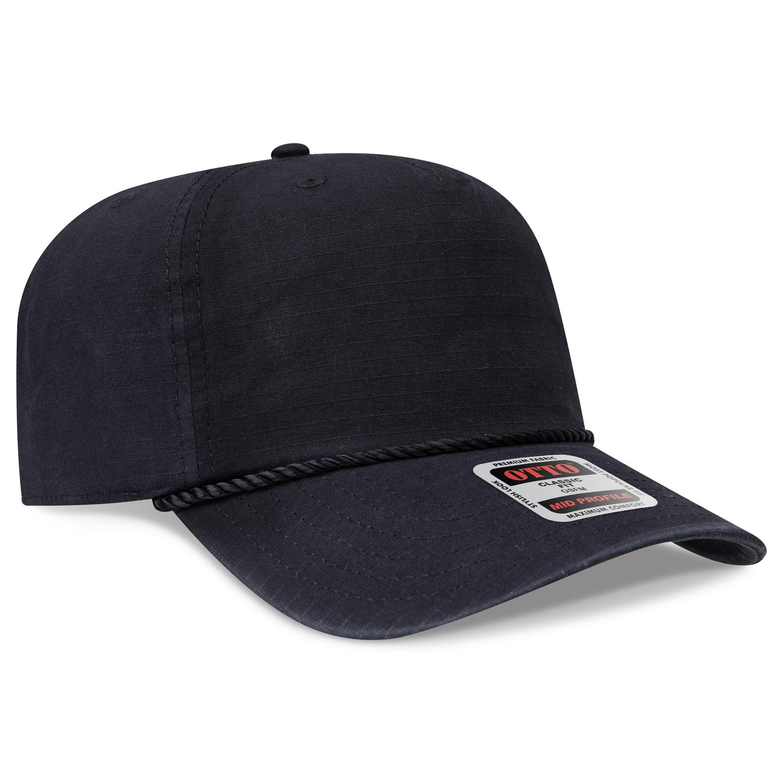 OTTO CAP® 5 Panel Mid Profile Baseball Hat 8
