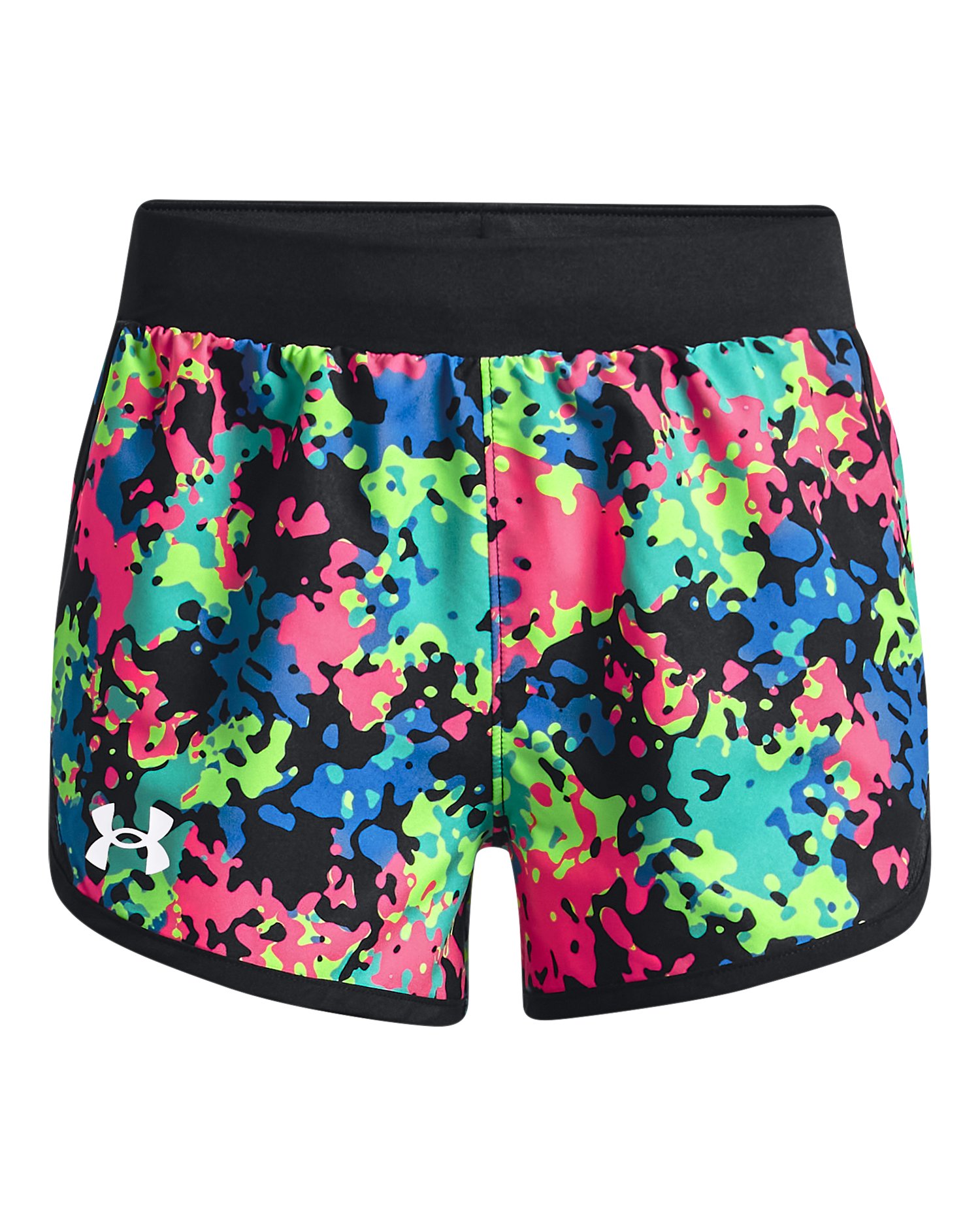 UA Fly-By Printed Girls' Shorts 23