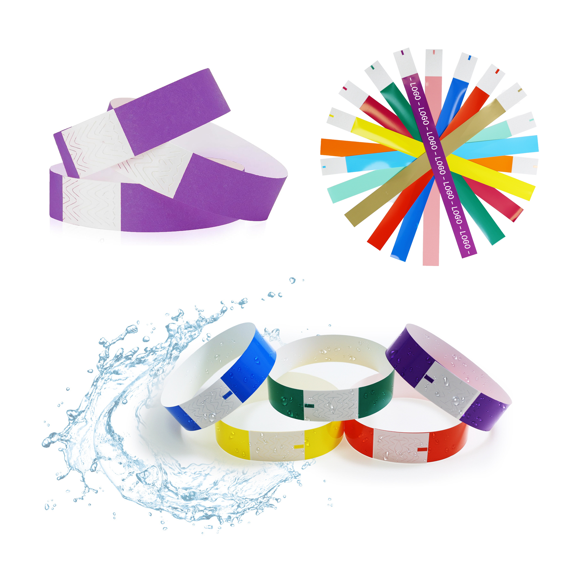 Premium DuPont Wristbands for Events Festivals 4